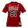 Camiseta NBA Chicago Bulls Rodman 91 - Masculina VERMELHO
