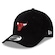 Boné New Era  9Forty M-Crown Chicago Bulls NBA Unissex PRETO