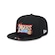 Boné New Era 9Fifty Philadelphia 76ers NBA Hardwood Masculino PRETO
