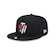 Boné New Era 9Fifty Toronto Raptors NBA Hardwood Masculino PRETO