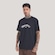 Camiseta Regular Caligrafiti Relevo - Mcd - Masculina PRETO