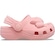 Sandália Crocs Littles Velvet Bow Powder - Infantil ROSA