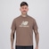 Camiseta New Balance Essentials Masculina MARROM