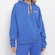 Blusão de Moletom Champion Relaxed Fleece Dye Crew Feminino AZUL