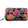 Maxi Necessaire Farm Ora Bolas G Rosas Pintadas Original PRETO/PRETO