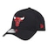 Boné New Era 940 A-Frame Chicago Bulls Basketball Mesh Masculino PRETO