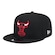 Boné New Era 950 Chicago Bulls Hardwood Masculino PRETO