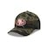 Boné New Era 9Forty M-Crown A-Frame San Francisco 49ers NFL Salute Service 2025 Masculino VERDE