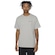 Camiseta Champion Ath Mini Script Logo Ink Concrete Masculina CINZA