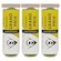 Bola de Tênis Dunlop Grand Prix Regular Duty Saibro - Pack com 3 Tubos VERDE