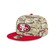 Boné New Era 9Fifty San Francisco 49ers NFL Salute Service 2025 Masculino VERDE