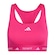 Top adidas Techfit Feminino ROSA/BRANCO