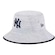 Bucket New Era New York Yankees Heathered Adulto CINZA