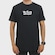 Camiseta Lost Logo Institucional Atletas Masculino PRETO