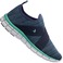 tenis oxer slip feminino azul esc/verde cla
