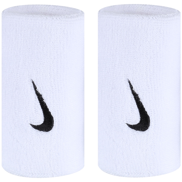Munhequeira Nike Swoosh Double Wristband Unissex Ac2287-100