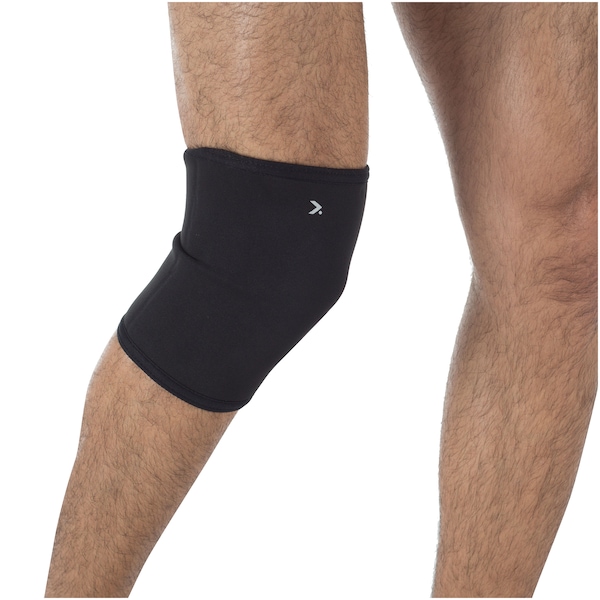 Vista 2 Joelheira Curta Lisa Oxer OR42B - Adulto PRETO Oxer PRETO