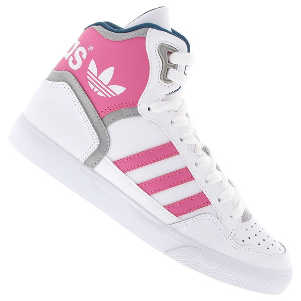 fotos de tenis adidas cano alto feminino