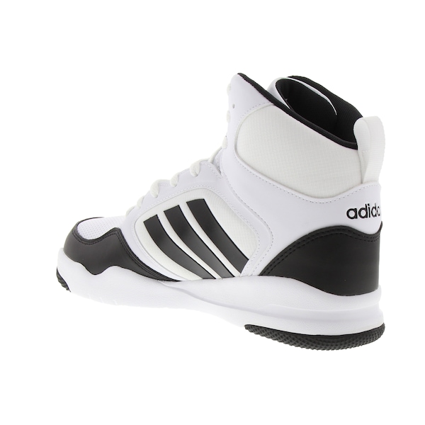 adidas neo cloudfoam rewind mid sneakers