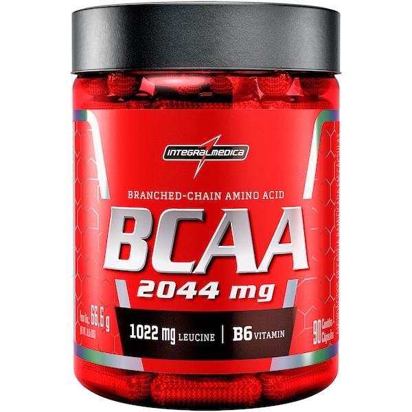 BCAA 2044 mg Integralmédica - 90 Cápsulas