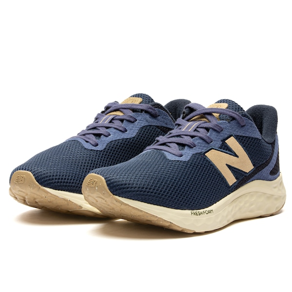 Vista 3 Tênis Masculino New Balance Fresh Foam Arishiv4 AZUL New Balance AZUL