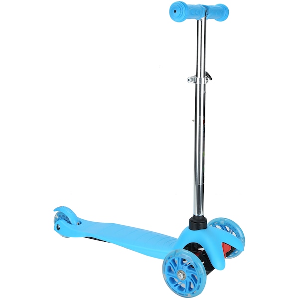 Patinete 3 Rodas Spin Roller com Luzes de LED - Infantil
