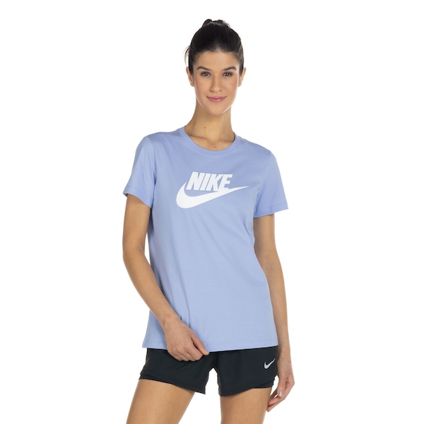 Camiseta Nike Sportswear Essential Icon Futura - Feminina