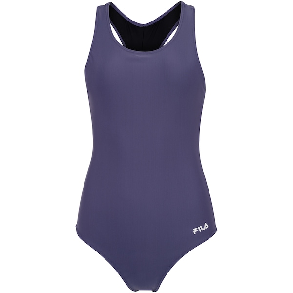 Maiô para Natação com Proteção Solar UV Fila Tri Logo II - Adulto