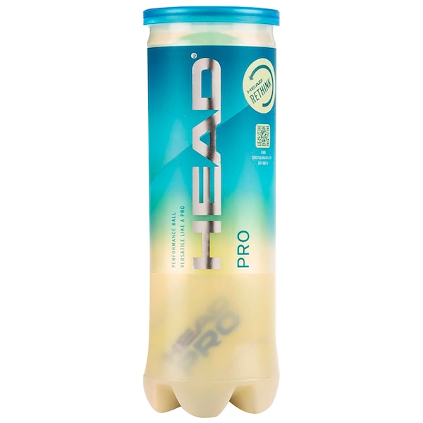 Bola de Tênis Head Pro - 3 Unidades