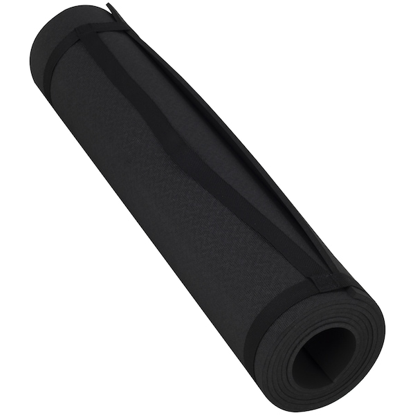 Tapete de Yoga com alça Acquafit 190 x 60 x 0,5 cm | Cor: PRETO | Tamanho: único