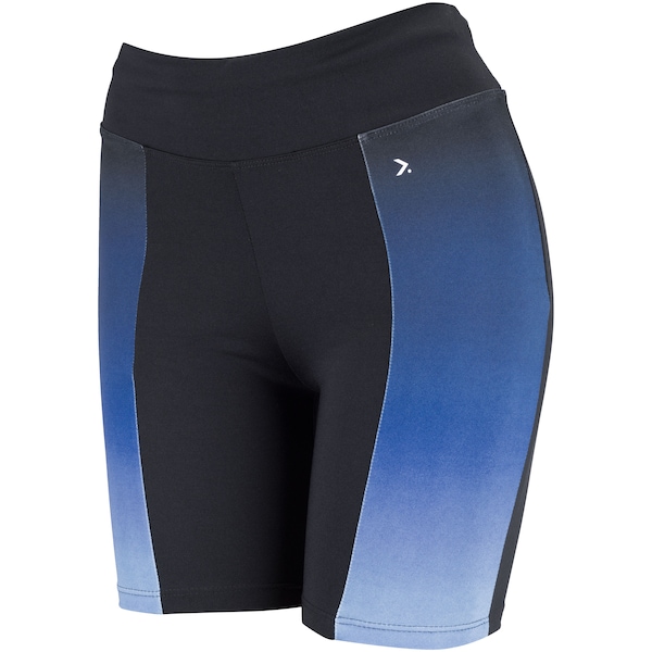 Bermuda Oxer Recorte Degradê - Feminina | Cor: AZUL ESCURO | Tamanho: M