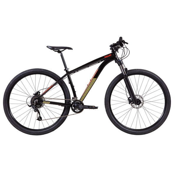 Mountain Bike Caloi Moab Flex - Aro 29 - Freio a Disco Hidráulico - Câmbio Microshift | Cor: PRETO | Tamanho: 19