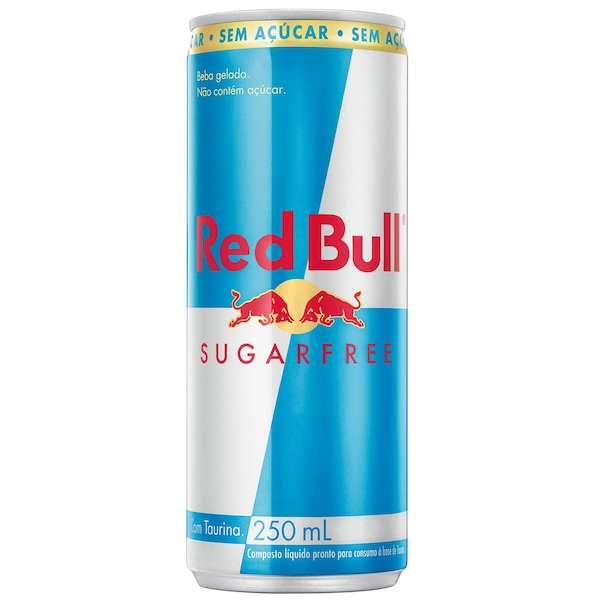 Energético Red Bull Energy Drink - Sem Açúcar - 250ml