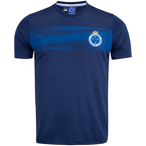 Camiseta do Cruzeiro Chain - Masculina | Cor: AZUL ESCURO | Tamanho: GG