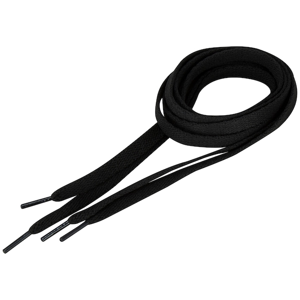 Vista 2 Cadarço Oxer Casual Individual - 01 Par PRETO Oxer PRETO