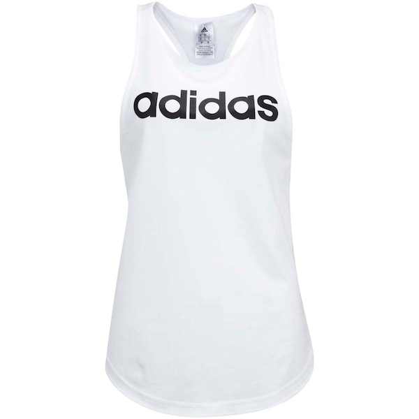 Camiseta Regata adidas Logo Linear - Feminina