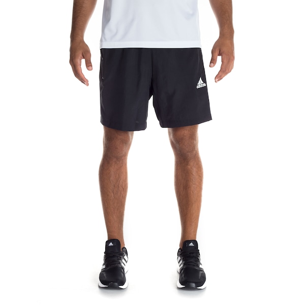 Bermuda adidas D2M Plain - Masculina | Cor: PRETO | Tamanho: M