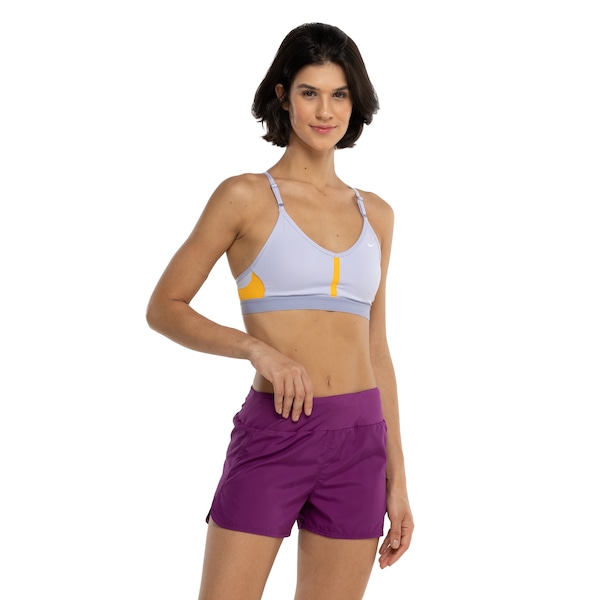 Top Fitness com Bojo Nike Dri-Fit Indy Bra Vneck - Adulto