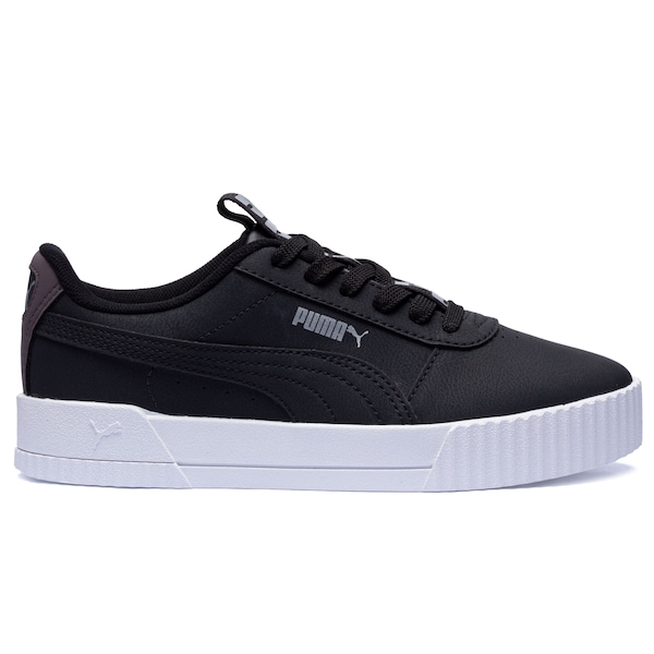 Tênis Puma Carina Bold BDP - Feminino | Cor: PRETO/PRATA | Tamanho: 38