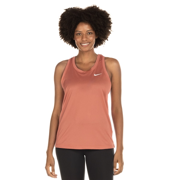 Camiseta Regata Nike feminina Dri-Fit Leg Raceback Tank