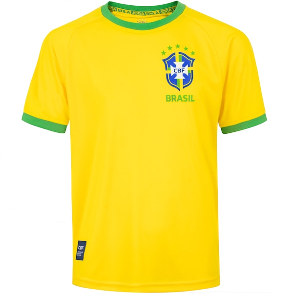Camiseta do Brasil CBF Torcedor - Juvenil