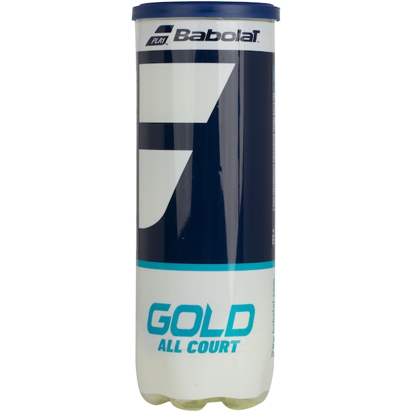 Bola de Tênis Babolat Gold All Court X3 Amarelo - 3 Unidades | Cor: AMARELO | Tamanho: único