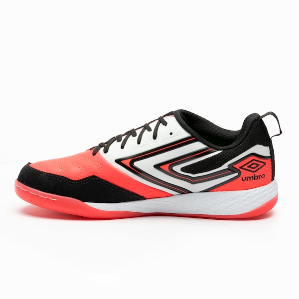 Vista 3 Chuteira Futsal Umbro Pro 5 Bump - Adulto PRETO/CINZA Umbro PRETO/CINZA