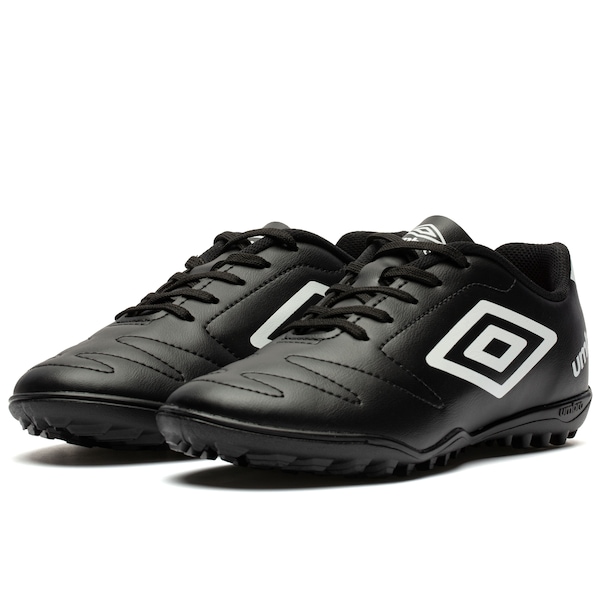 Vista 3 Chuteira Society Umbro Class 2.2 - Júnior PRETO/BRANCO Umbro PRETO/BRANCO