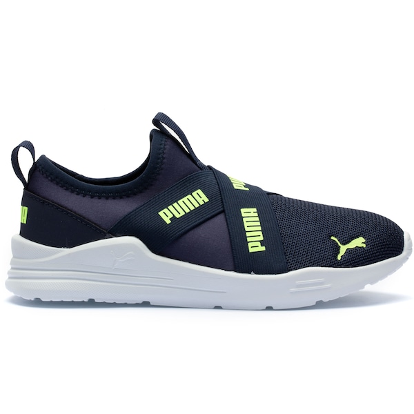 Tenis Puma Wired Run Slip On Ps Bdp Inf