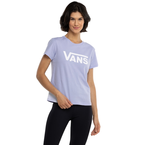 Camiseta Vans Manga Curta Flying V Crew Tee - Feminina