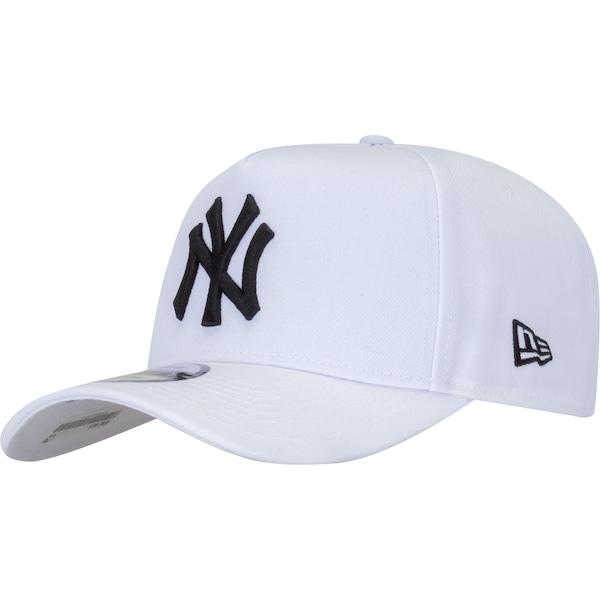 Boné New York Yankees MLB Aba Curva New Era 940 Snapback - Adulto | Cor: BRANCO | Tamanho: único