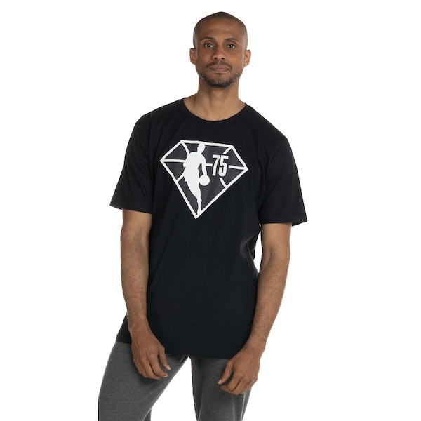 Camiseta NBA Estampada N081A - Masculina | Cor: PRETO | Tamanho: GG