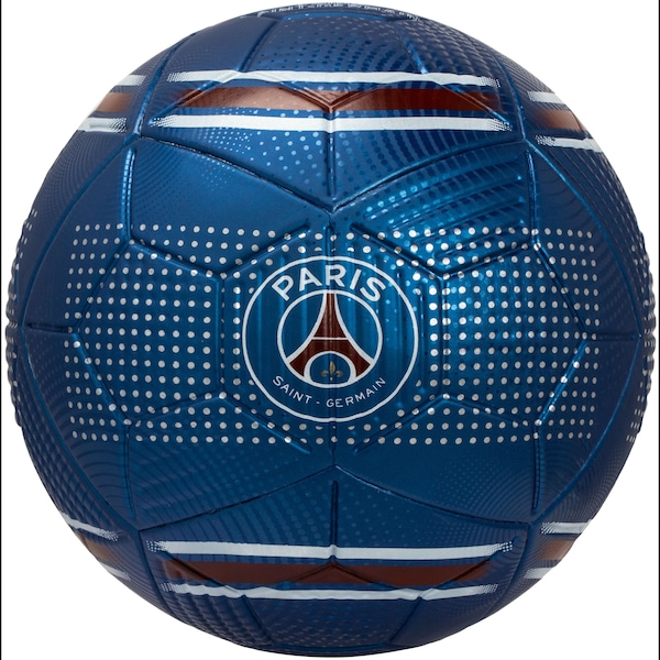 Bola de Futebol de Campo PSG Futebol e Magia Metálica
