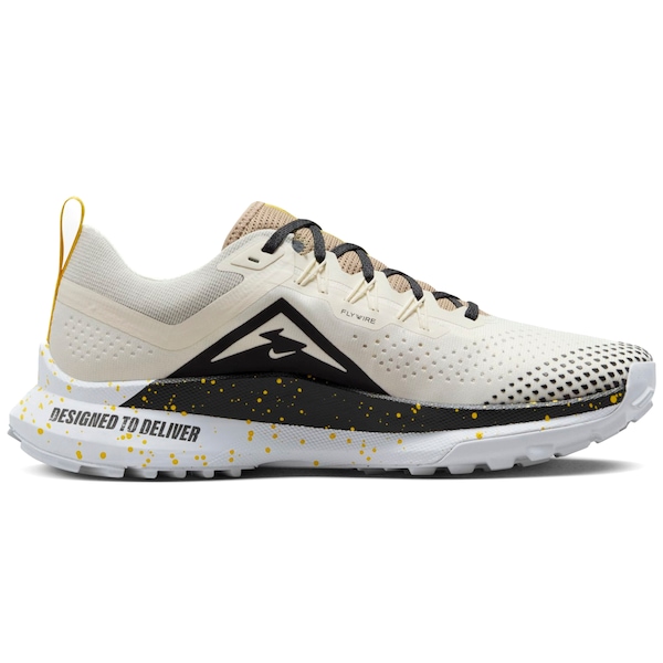 Vista 3 Tênis Nike react Pegasus Trail 4 - Masculina BEGE/PRETO Nike BEGE/PRETO